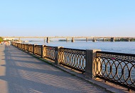 В Новосибирске приступили к благоустройству Михайловской набережной