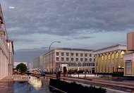 Представлен проект будущей площади Победы возле Универсама в Новосибирске
